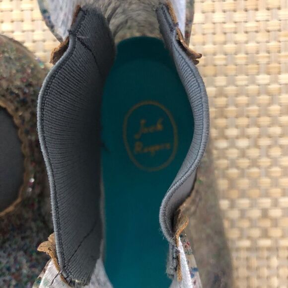 Jack Rogers Sallie Sparkle Ankle Rain Boots Size 8 - Picture 3 of 10